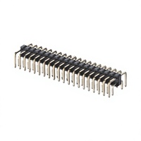 2.0 2.5mm DIp Pin-Header Berlapis Emas 3A Konektor Pin Header 10P PCB Tipe-U Male Pin Headers