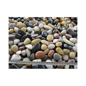 Mixed Color <strong>Polished</strong> Cobble <strong>Stones</strong> &amp; Natural <strong>River</strong> <strong>Stones</strong> White Cobble <strong>Stones</strong> for Outdoor Landscaping &amp; Garden Decoration - Product Image 6