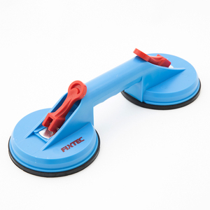 Herramienta de Elevación FIXTEC, 80 kg, Resistente, 118 mm, ABS+Goma, Ventosas Dobles, Ventosa Manual de Vacío para Azulejos/Piedra/Vidrio - Product Image 2