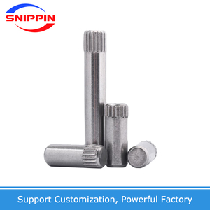 304 thép không gỉ có khía hình trụ Pin trục Pin bản lề pin đồ chơi liên kết Chốt bản lề m1.5 M2 M2.5 M3 M4 M5 M6 M8 M10 M12 - Product Image 5