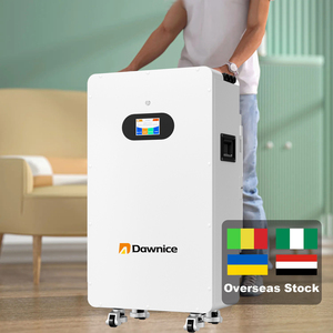 Batería de Litio para Almacenamiento Solar, Dawnice, 5kwh, 10KWH, 16KWH, 48V, 51.2V, 100Ah, 200Ah, 300Ah, Montaje en Pared, Apilable, para el Hogar - Product Image 1