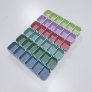 Bac à glaçons en silicone de qualité alimentaire personnalisé, 6 portions, grand moule à blocs de glace, démoulage facile, pour bar et cuisine - Product Image 5