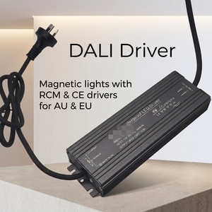 Système d'éclairage sur <span class=keywords><strong>rail</strong></span> LED magnétique en aluminium ultra-mince de 20 mm avec alimentation magnétique pour éclairage commercial intérieur - Product Image 1