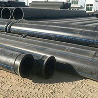 Tuyau de dragage marin flexible haute pression en PE de 600 mm, durable, flottant, en polyéthylène, pour drainage