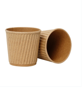 Pas encore d'avis Prix bas Plusieurs tailles Gobelet en papier peint à emporter Gobelet en papier peint ondulé Gobelet en papier recyclable - Product Image 3