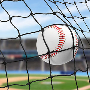 Filet de sécurité noué en HDPE/NYLON vert, design personnalisé, pour le golf, avec matériau durable et service de découpe - Product Image 2