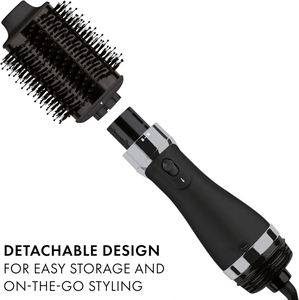 Nuevo Secador y Estilizador de Cabello Eléctrico Profesional con Cepillo Calefactor y Peine Rizador, Herramienta Portátil Todo en Uno para Uso en Salón, Mango de Plástico - Product Image 4