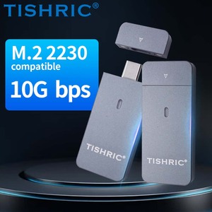 Tishric NVMe bao vây 1.8inch nhôm bên ngoài trường hợp M2 NVME 2230 SSD USB3.0/Type-C Giao Diện 4TB HDD hỗ trợ Máy Tính Xách Tay PC hộp - Product Image 4