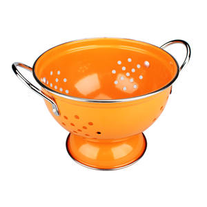 WELLWAY Passoires et crépines colorées à base auto-drainante, polies au lave-vaisselle. - Product Image 1