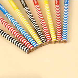 Đồ dùng học tập Kawaii Tẩy bút chì, mới lạ phim hoạt hình sọc mô hình HB bút chì với tẩy cho sinh viên phác thảo vẽ - Product Image 5