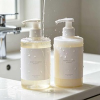Étiquettes cosmétiques personnalisées en vinyle mat, résistantes à l'huile, sans BPA, non toxiques, au toucher doux, imperméables, pour gel douche, shampoing, soins de la peau