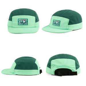 BSCI Usine Personnalisé 5 Panneau Unisexe Sport <span class=keywords><strong>Camping</strong></span> Casquettes Bord Plat Non Structuré Respirant Nylon Running Hat <span class=keywords><strong>Cap</strong></span> - Product Image 5