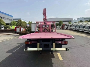 Nouveau camion de dépannage Sinotruk HOWO 4x2 diesel manuel à plateau avec grue de 4 tonnes, 12 tonnes de charge utile globale, norme nationale VI, pour le sauvetage routier - Product Image 6