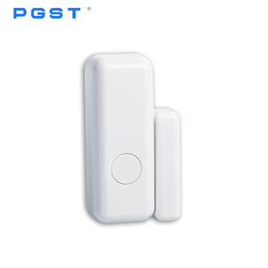 PGST OEM/ODM Portable <strong>Wireless</strong> 433MHz <strong>Door</strong> Contact <strong>Sensor</strong> with Panic Button Smart <strong>Home</strong> Security System Windows Open Detector - Product Image 1
