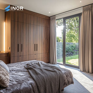 Armario de Madera Maciza Montado en la Pared, Gabinete Flotante de Madera, Ahorro de Espacio, Almacenamiento Impermeable para Dormitorio Moderno - Product Image 3