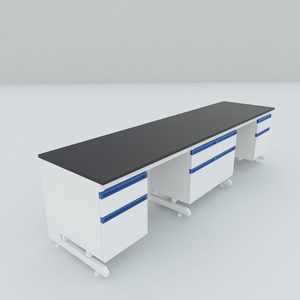 C-khung phòng thí nghiệm đồ nội thất bàn làm việc giá với tủ treo thiết kế đặc biệt dễ dàng làm sạch thiết kế phòng thí nghiệm - Product Image 6