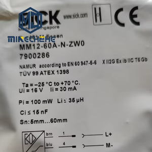 ขายส่งคอนโทรลเลอร์ PLC รุ่น MM12-60A-N-ZW0 ของใหม่จากคลังสินค้า คอนโทรลเลอร์ PLC สำหรับการเขียนโปรแกรม - Product Image 1