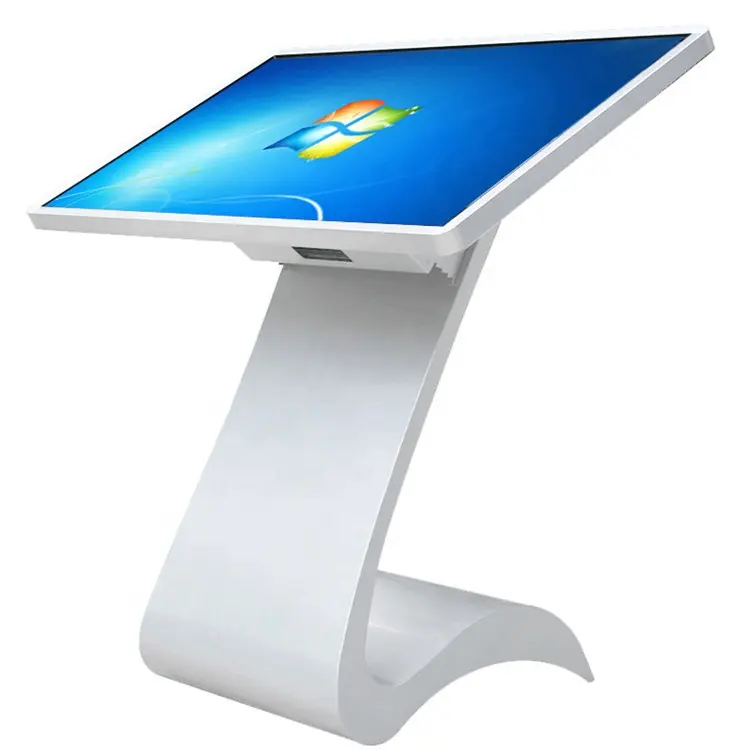 Interactive Kiosk K Style Ultra Thin Touch Screen Led Signage Display Digital