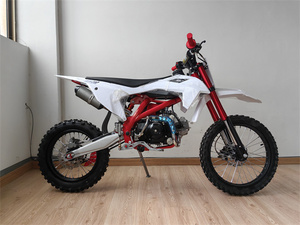 Grande roue <span class=keywords><strong>Dirt</strong></span> Pit <span class=keywords><strong>Bike</strong></span> essence motos Dirtbike 4 temps 125 cc <span class=keywords><strong>50cc</strong></span> 250cc Air Cool coup de pied et démarrage électrique hors route - Product Image 3