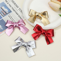 Ruban en satin crypté fait main, nœud décoratif pour boîte cadeau, emballage de festival, accessoires de bijouterie DIY, en stock, vente chaude