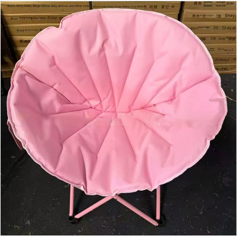 Chaise coquille rose doublée coton