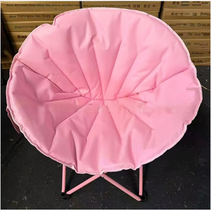 Chaise pliante de style glamping avec cadre métallique haut de gamme et coque rembourrée en coton – Siège portable pour l'intérieur et l'extérieur, idéal pour la maison, le camping et les pique-niques - Product Image 5