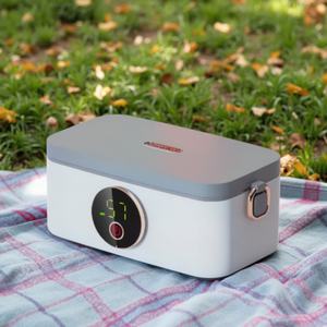 Boîte à lunch électrique portable rechargeable pour enfants, chauffage USB, boîte repas en acier inoxydable pour utilisation en extérieur ou en voiture - Vente en gros - Product Image 3