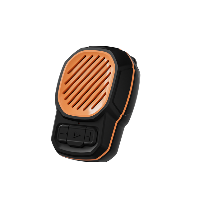 KUANGXIANG Clip-On Wearable Speaker IPX6 Waterproof Speaker, Built-in Mic, Ultra-Light Portable, for Running/Hiking/Work/Outdoor