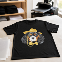 Film DTF A4 A3 75u, film brillant mat simple face pour imprimante DTF, transfert sur t-shirt