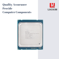 Processeur de serveur Xeon E5-2637V2, 4 cœurs, 8 threads, 3,5 GHz de fréquence de base, 3,7 GHz de fréquence boost, LGA2011, 15 Mo de cache, 95 W TDP, virtualisation 64 bits