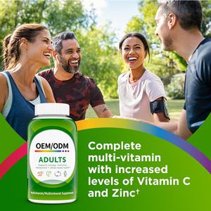 Compresse Multivitaminiche per Adulti OEM ODM Etichetta Privata per la <span class=keywords><strong>Salute</strong></span> di Uomini e Donne Prezzo di Fabbrica all'Ingrosso Formula Personalizzata Vitamine Giornaliere - Product Image 2