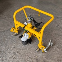 Machine de meulage de voies ferrées à moteur essence pour mines de charbon, 380V/3 phases, pour l'entretien des voies, modèle Y90L-2