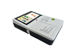 Draagbaar 12 Lood Veterinair Diagnostisch Apparaat Dierlijk Ecg Machine Kleur Touchscreen Ondersteunt Synchroon Printen 6-kanaal - Product Image 3