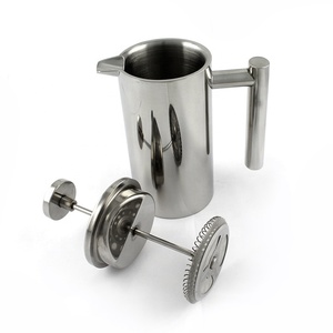 Carafe <span class=keywords><strong>à</strong></span> café <span class=keywords><strong>isotherme</strong></span> <span class=keywords><strong>à</strong></span> Double paroi en acier inoxydable, <span class=keywords><strong>avec</strong></span> logo personnalisé - Product Image 3