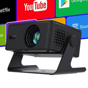 2026 Mini Portable Android 4K LCD Projector WIFI Bluetooth 3D Full HD Home Theater <b>Smart</b> <b>TV</b> Short Throw AUN A32 Pro - Product Image 1
