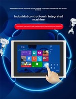 Layar industri All-In-One Monitor 10 inci tegangan lebar Tablet industri dengan layar Android tertanam kontrol industri