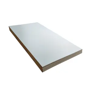热销三聚氰胺层压胶合板贴面中密度纤维板5毫米9毫米18毫米25毫米中密度纤维板胶合板4x8家具板