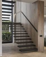 CBMmart Special Design Indoor Holzkiste Schritte Schwimmende Treppe