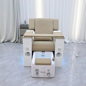 Sillón <span class=keywords><strong>de</strong></span> Pedicura <span class=keywords><strong>de</strong></span> Alta Calidad, Moderno y Lujoso, con Luz LED, Reclinable Eléctrico, para Masaje y <span class=keywords><strong>Manicura</strong></span> - Product Image 4