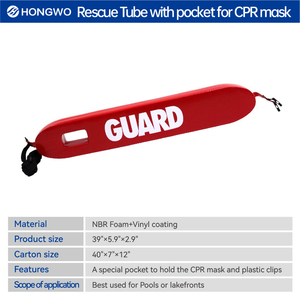 Boya de tubo de rescate suave para <span class=keywords><strong>parque</strong></span> acuático, salvavidas de vinilo personalizado de espuma NBR, salvavidas de primeros auxilios - Product Image 5