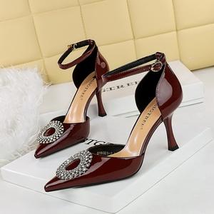 Sandalias de Plataforma Estilo Coreano 2026 para Mujer, con Cierre Deslizante, Tacones Finos, Modernas y a la Moda, Cómodas para los Pies - Product Image 6