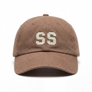 Gorras de Béisbol Personalizadas al por Mayor, 6 Paneles, Logotipo Bordado, Estilo Urbano, Algodón Lavado, Gorras Desestructuradas Tipo Dad Hat - Product Image 2