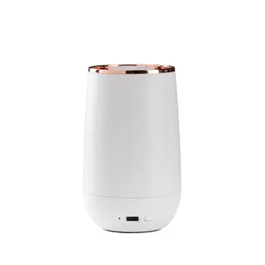 SCENTA Private Label Small Room USB Rechargeable White Plastic Aroma Therapy Tabletop Mini Portable Air Scent Aroma Diffuser