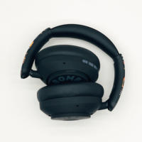 Auriculares plegables por encima de la oreja con cable inalámbrico BT de 2,4G compatibles con micrófono desmontable de llamada ANC ENC híbrido para computadora de escritorio de TV
