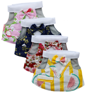 Penjualan langsung pabrik kaus lucu burung musang luar ruangan tupai Hamster lucu tali traksi hewan peliharaan baju kotak-kotak tupai - Product Image 3