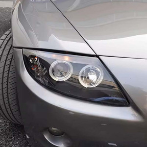 Faro per <span class=keywords><strong>BMW</strong></span> <span class=keywords><strong>Z4</strong></span> <span class=keywords><strong>E85</strong></span> E86 2003-2008, Accessori Auto, Luce Diurna a LED con Occhio d'Angelo, Plug and Play - Product Image 6
