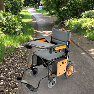 <span class=keywords><strong>Fauteuil</strong></span> roulant électrique pliable télécommandé en acier avec batterie au lithium <span class=keywords><strong>pour</strong></span> les personnes âgées, idéal <span class=keywords><strong>pour</strong></span> les voyages - Product Image 1