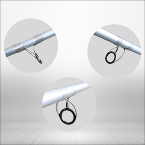 Cañas de Pescar de Playa de Carbono de 3 Piezas, Personalizadas, de 4.2m/4.5m, con Mango de EVA, para Pesca de Surf, Pesca con Señuelos, Pesca con Flotador, Especies Objetivo: Carpa/Bagre/Trucha - Product Image 2