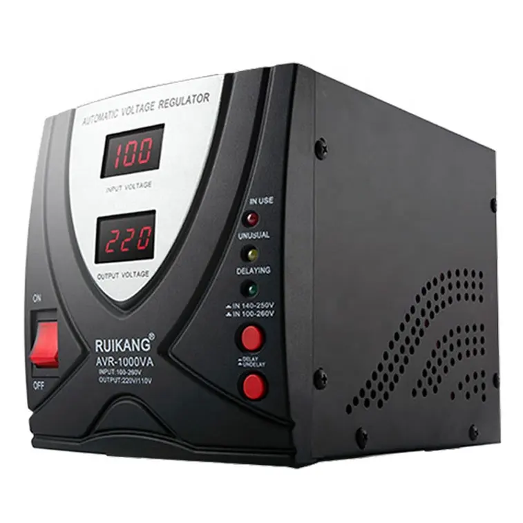 Automatic Voltage Regulators Whole House Voltage Stabilizer Electrical Relay Type AC Power 500-10KVA Voltage Stabilizer 10 Kva