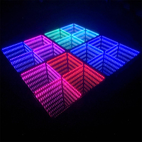 Twinklight Club Party Event DJ Disco Bühne Hochzeit Tanzfläche Licht Glasspiegel Paneele Led Tanzfläche